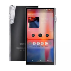 iBasso DX320 with Mango Player UI, a high-resolution digital audio player with a sleek design.