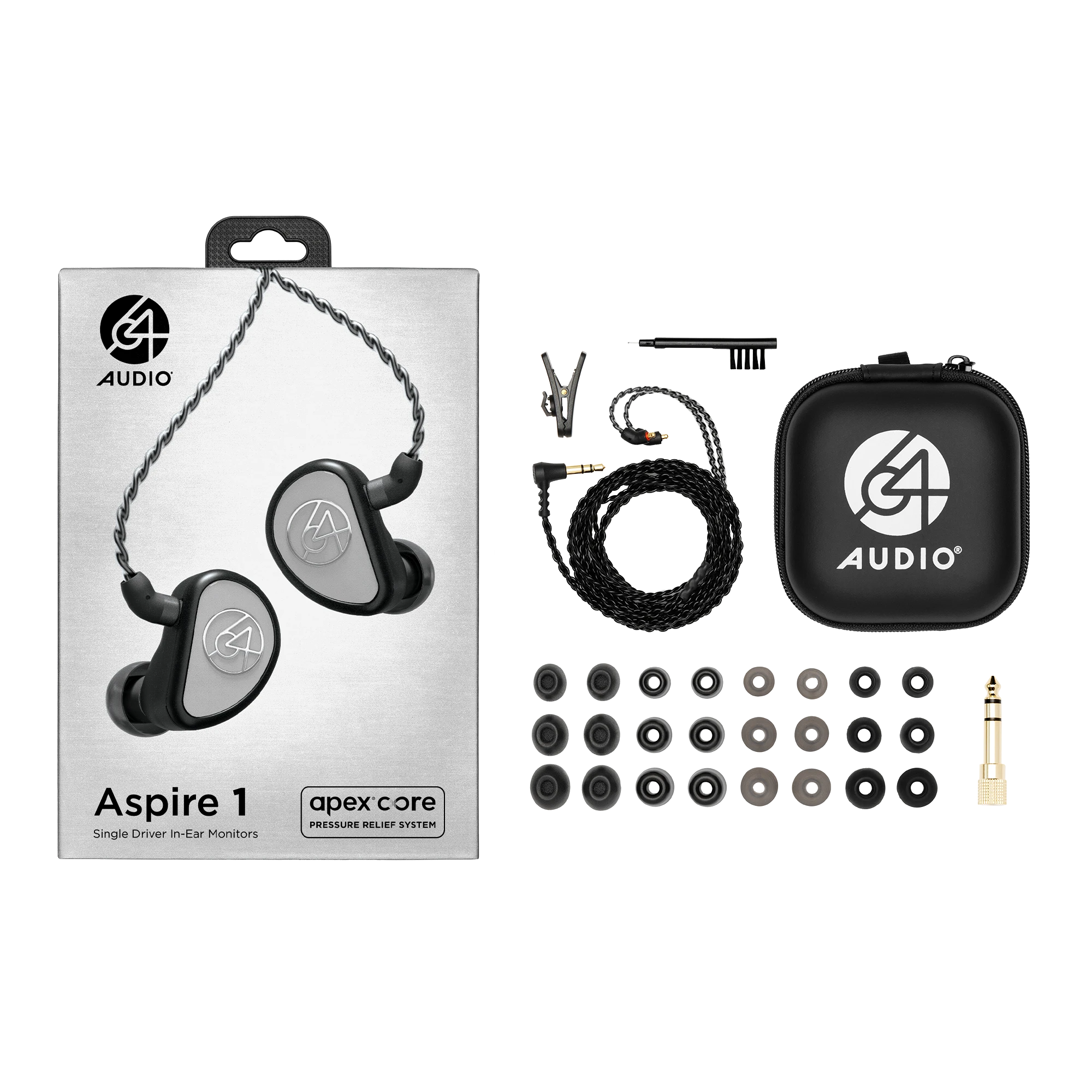 64 Audio Aspire 1 - Single Driver IEM