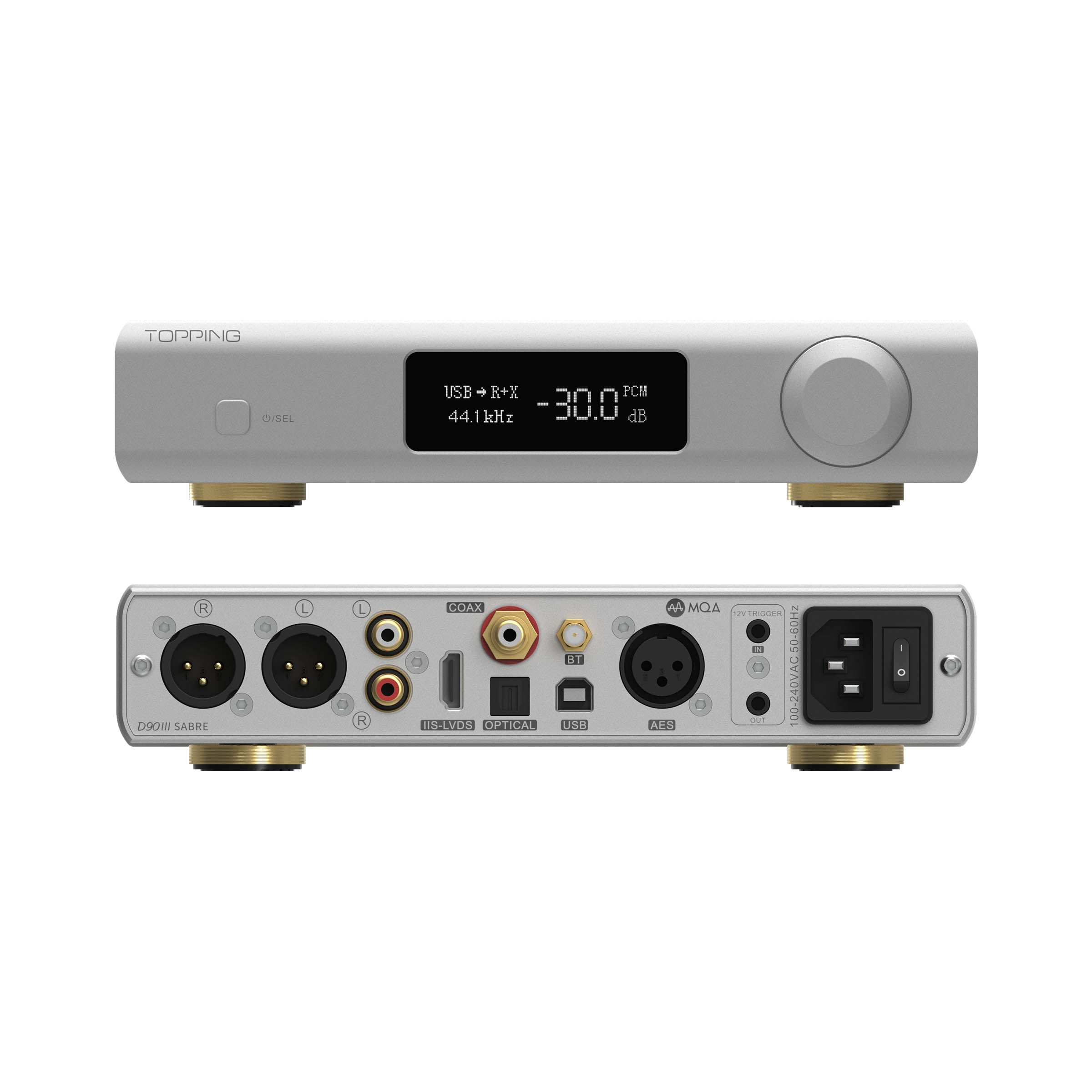 Topping  D90 III SABRE Fully Balanced DAC