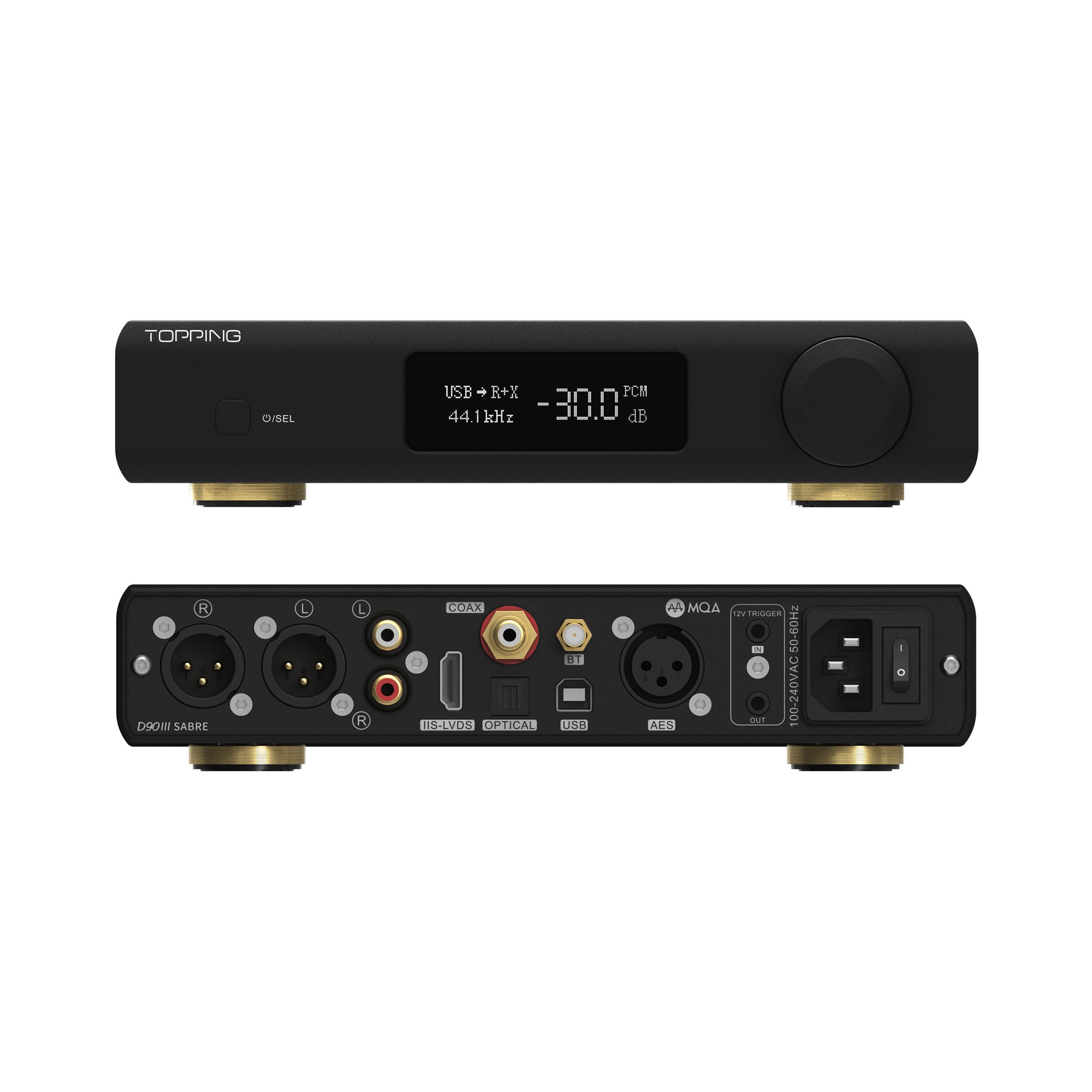 Topping  D90 III SABRE Fully Balanced DAC