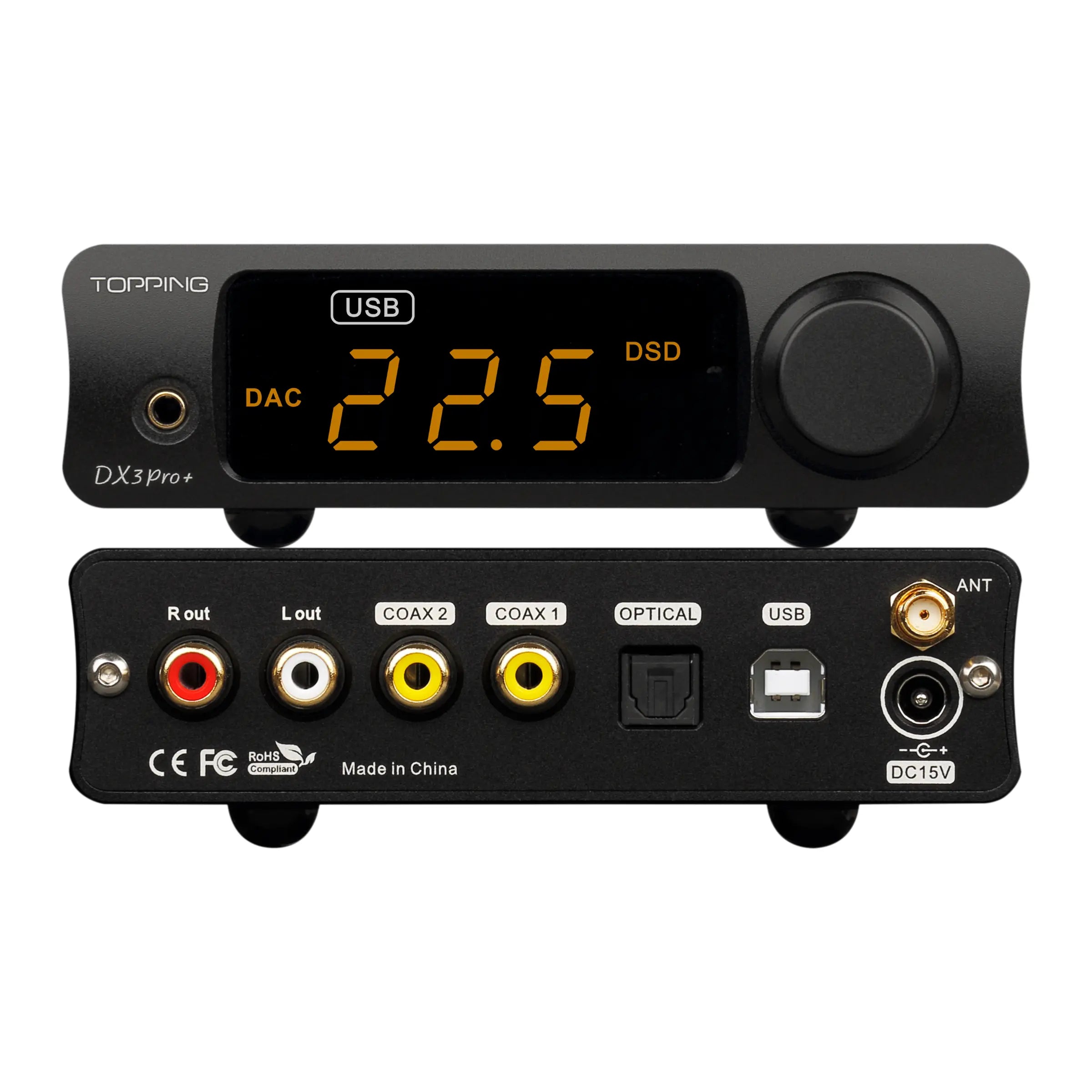 Topping DX3 Pro+ Headphone Amplifier & DAC