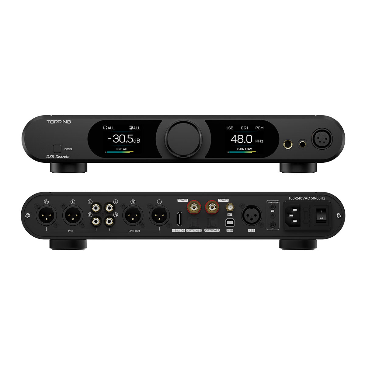 Topping DX9 Discrete Flagship Headphone Amplifier and Dac