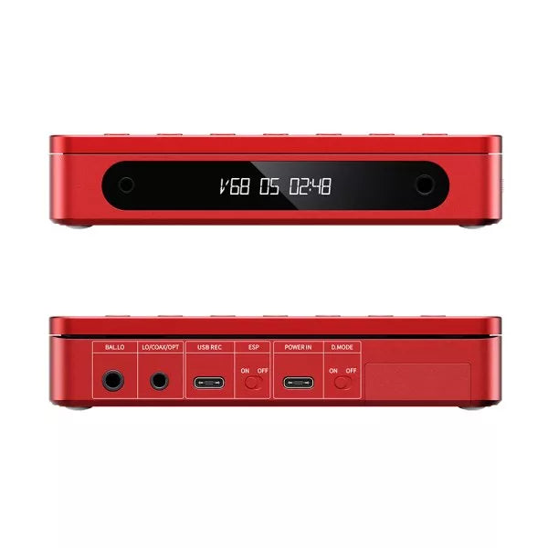 FiiO DM13 Portable CD Player with Bluetooth - RED