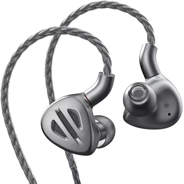 FiiO FH9 Knowles 7 Driver Hybrid In-Ear HiFi Earphone Silver