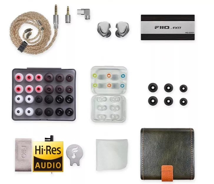 FiiO FX17 1 Dynamic, 4 BA, 8 Electrostatic Driver IEMs