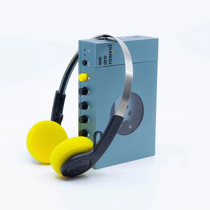 We Are Rewind KURT Stereo Pack Yellow Headphones