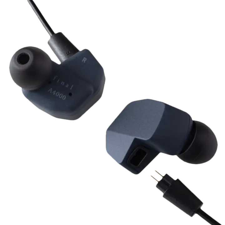 Final A4000 Single-Driver IEM Earphones, High-Fidelity...