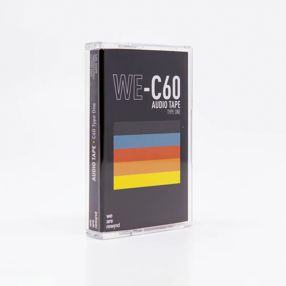 We Are Rewind RTM C60 TYPE 1 Cassette Tape