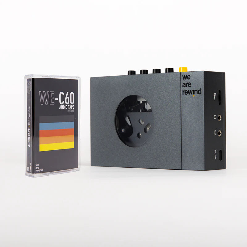 We Are Rewind KEITH Cassette Player with Cassette Tape