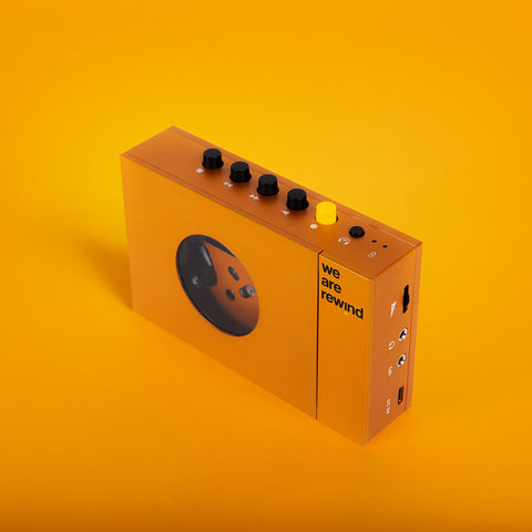 We Are Rewind SERGE Cassette Player (Orange) – OTIC