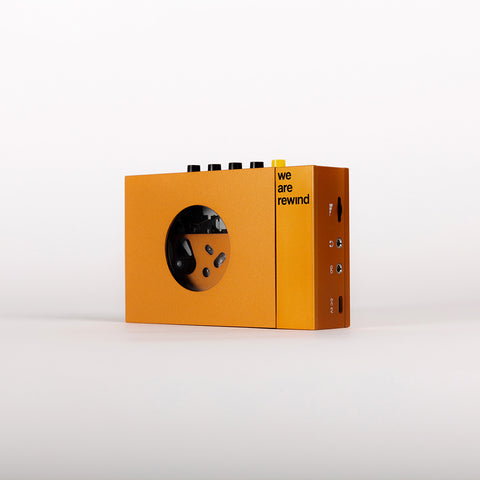 We Are Rewind SERGE Cassette Player (Orange)