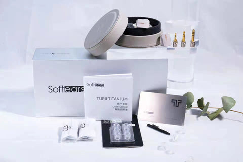Softears Turii Ti Titanium Single Dynamic Driver In-ear Earphone