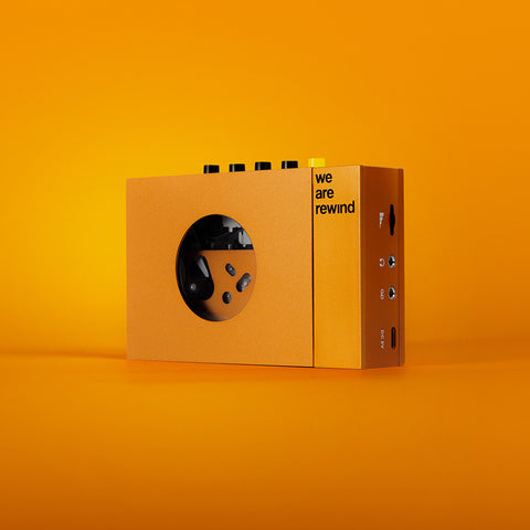 We Are Rewind SERGE Cassette Player (Orange)